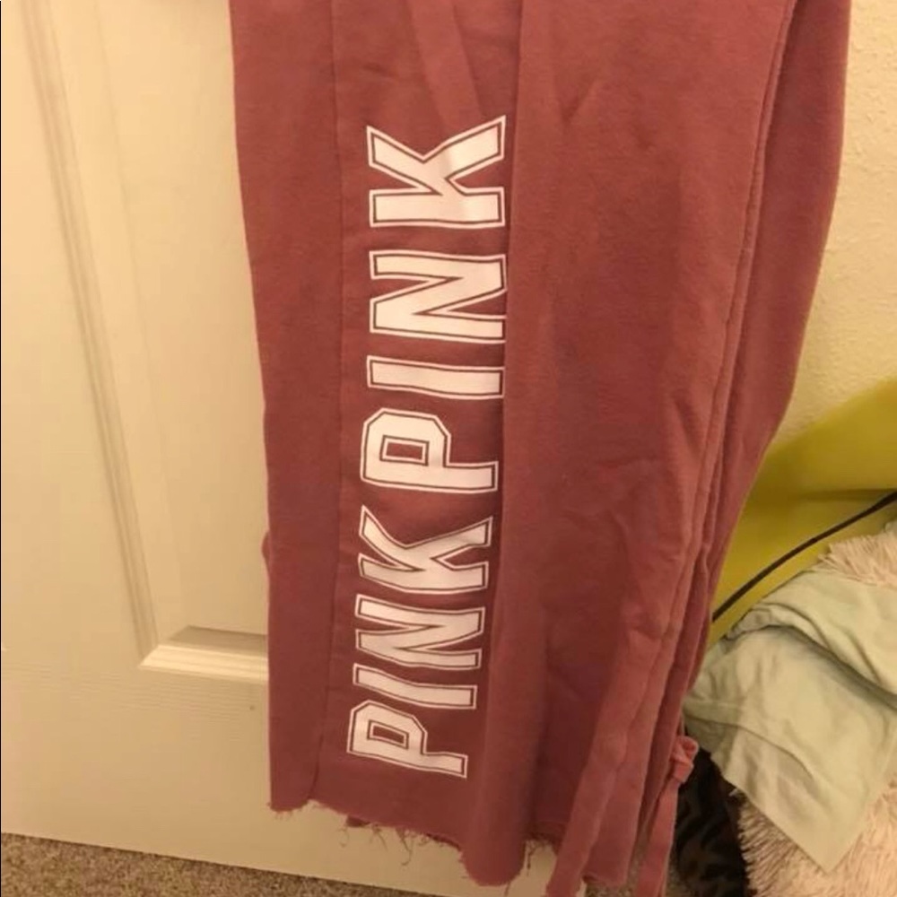 VS pink boyfriend sweats